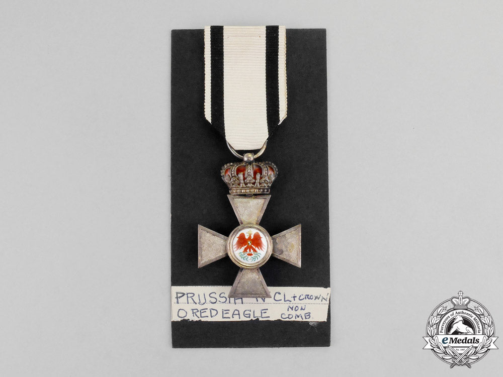 prussia._an_order_of_the_red_eagle,_fourth_class_with_crown,_by_wagner,_c.1915_m17-2304