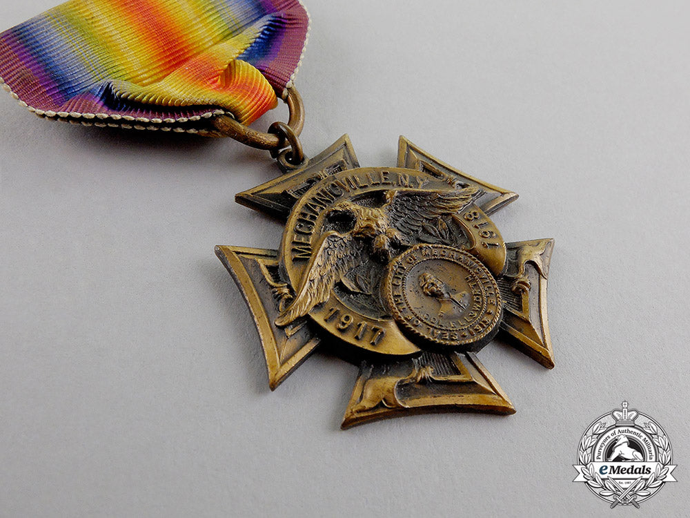 united_states._a_city_of_mechanicville,_new_york_service_recognition_medal,_c.1919_m17-2535