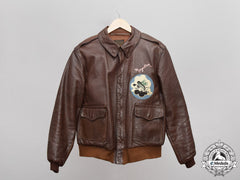 United States. A B-17 8Th Usaaf A-2 Flight Jacket, Named To Lieut. Wright, The Reich Wreckers