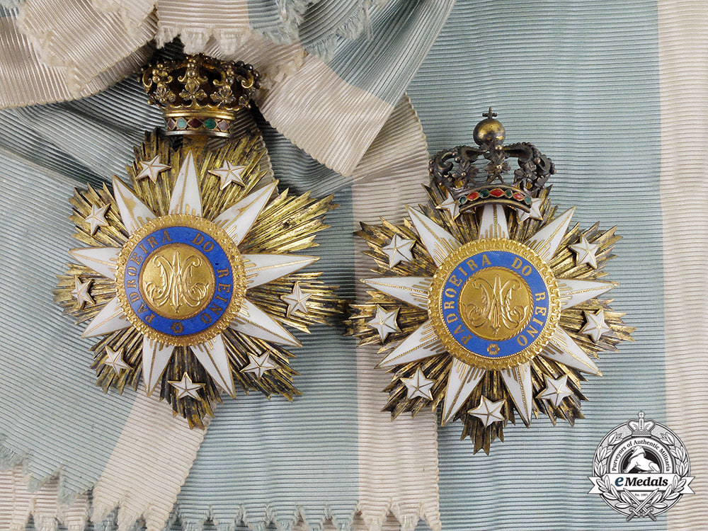 portugal,_kingdom._an_order_the_immaculate_conception_of_villa_vicosa,_grand_cross_set,_c.1900_m17-2578