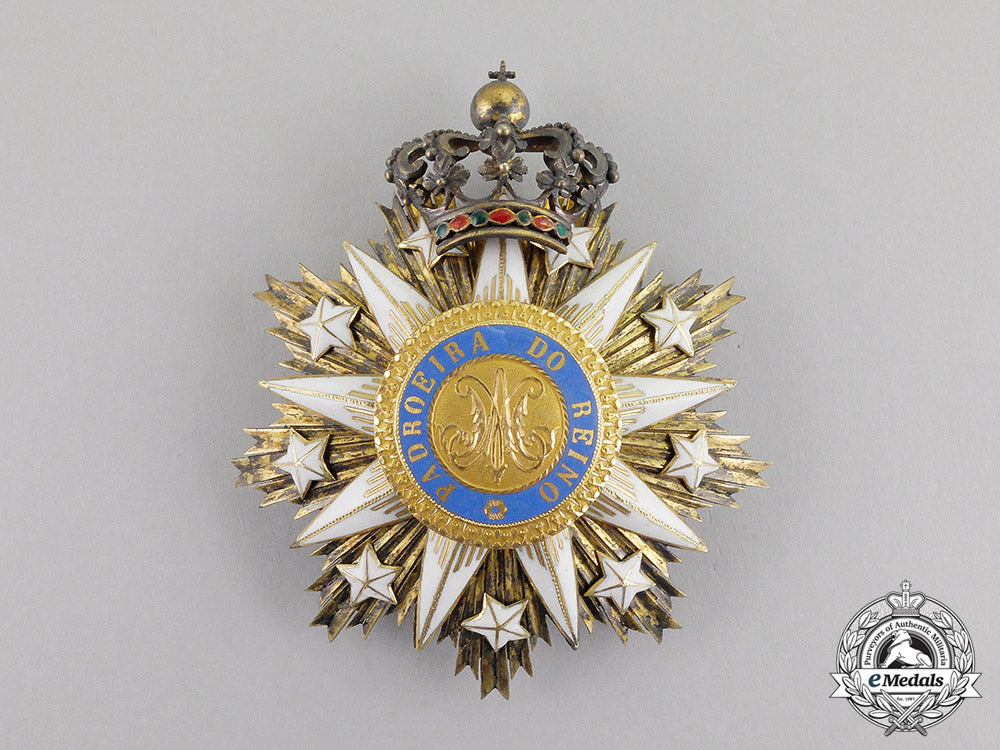 portugal,_kingdom._an_order_the_immaculate_conception_of_villa_vicosa,_grand_cross_set,_c.1900_m17-2585