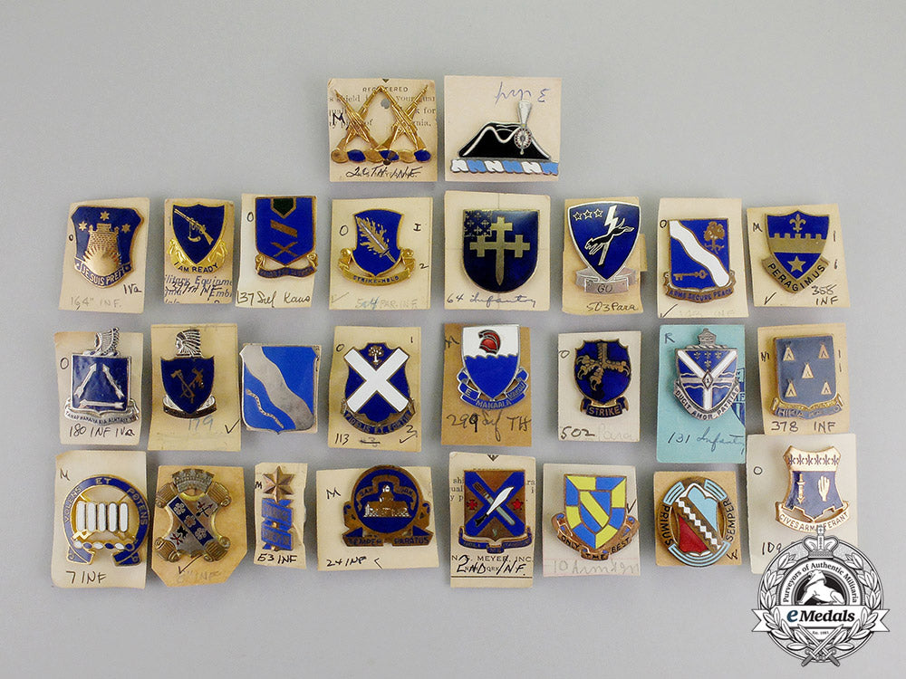 united_states._a_lot_of_seventy-_eight_infantry_regimental_badges_m17-2832