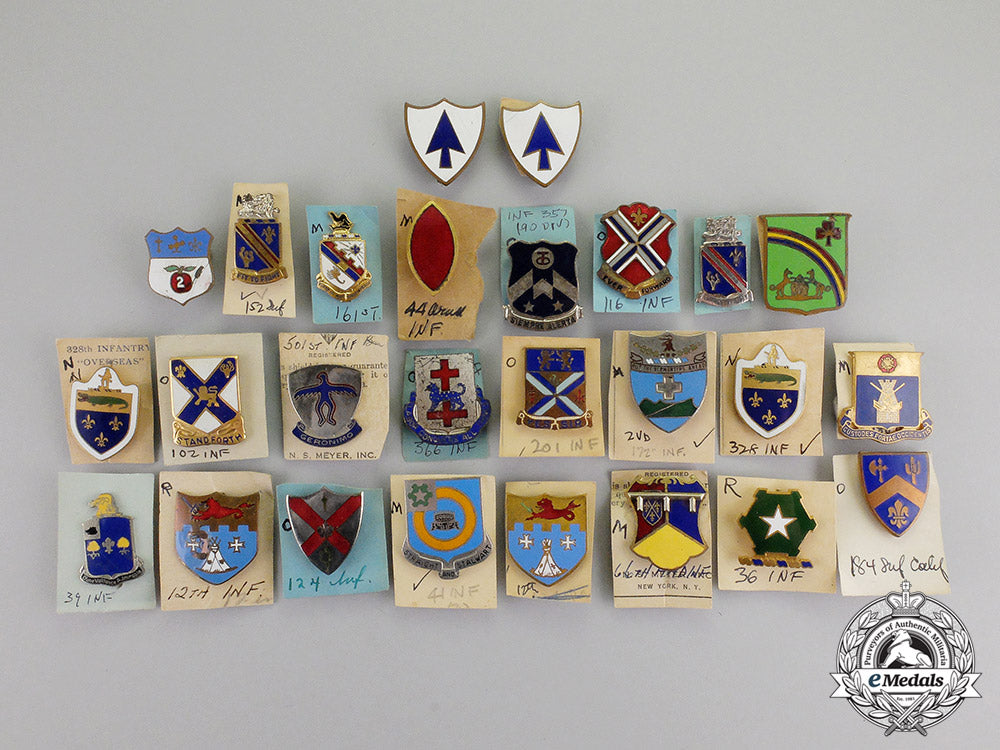 united_states._a_lot_of_seventy-_eight_infantry_regimental_badges_m17-2836