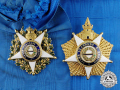 Portugal, Kingdom. A Superb Order Of The Tower And Sword In Gold, 1St Class Grand Cross, C.1840