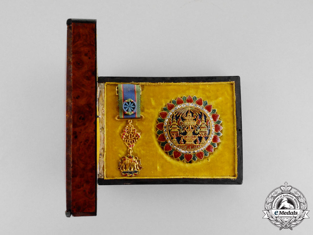 thailand,_kingdom._a_magnificent_most_noble_order_of_the_crown,2_nd_class_knight_commander,_c.1880_m17-2919