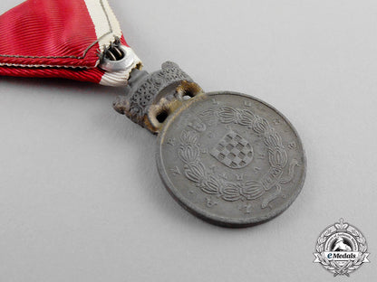 croatia._an_order_of_king_zvoninir's_crown,_bronze_grade_merit_medal_with_decoration_m17-3074