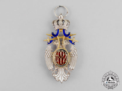 serbia,_kingdom._an_order_of_the_white_eagle,_knight_with_swords,_type_ii,_c.1914_m17-3143