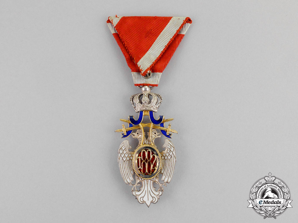 serbia,_kingdom._an_order_of_the_white_eagle,_knight_with_swords,_type_ii,_c.1914_m17-3144