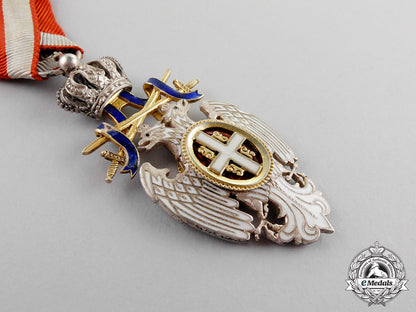 serbia,_kingdom._an_order_of_the_white_eagle,_knight_with_swords,_type_ii,_c.1914_m17-3145