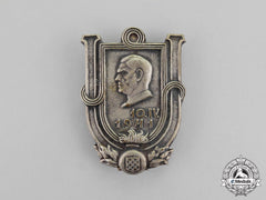 Croatia. A Ustasha Commemorative Silver Grade Award, C.1941