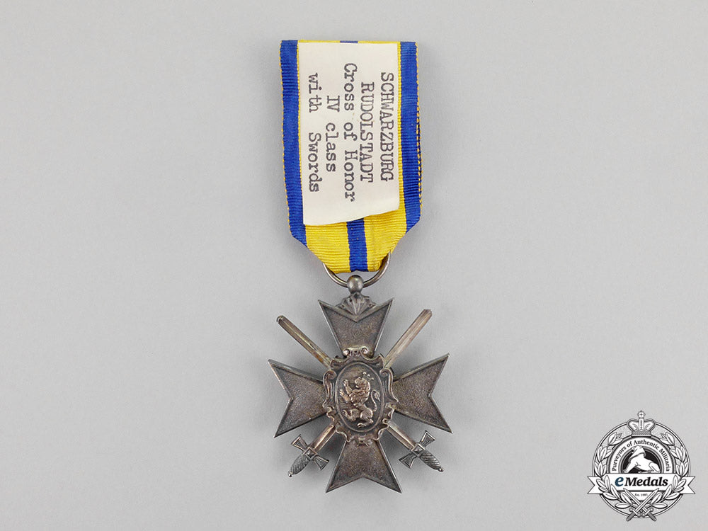 schwarzburg-_rudolstadt._an_honour_cross_fourth_class_with_swords,_c.1915_m17-3209