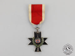 Croatia. An Order Of Iron Trefoil, Fourth Class, With Oakleaves For Gallantry In Action, C.1941