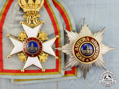 Mecklenburg-Schwerin. The Wendish Crown Order Of The Duke Of Saxony-Altenburg