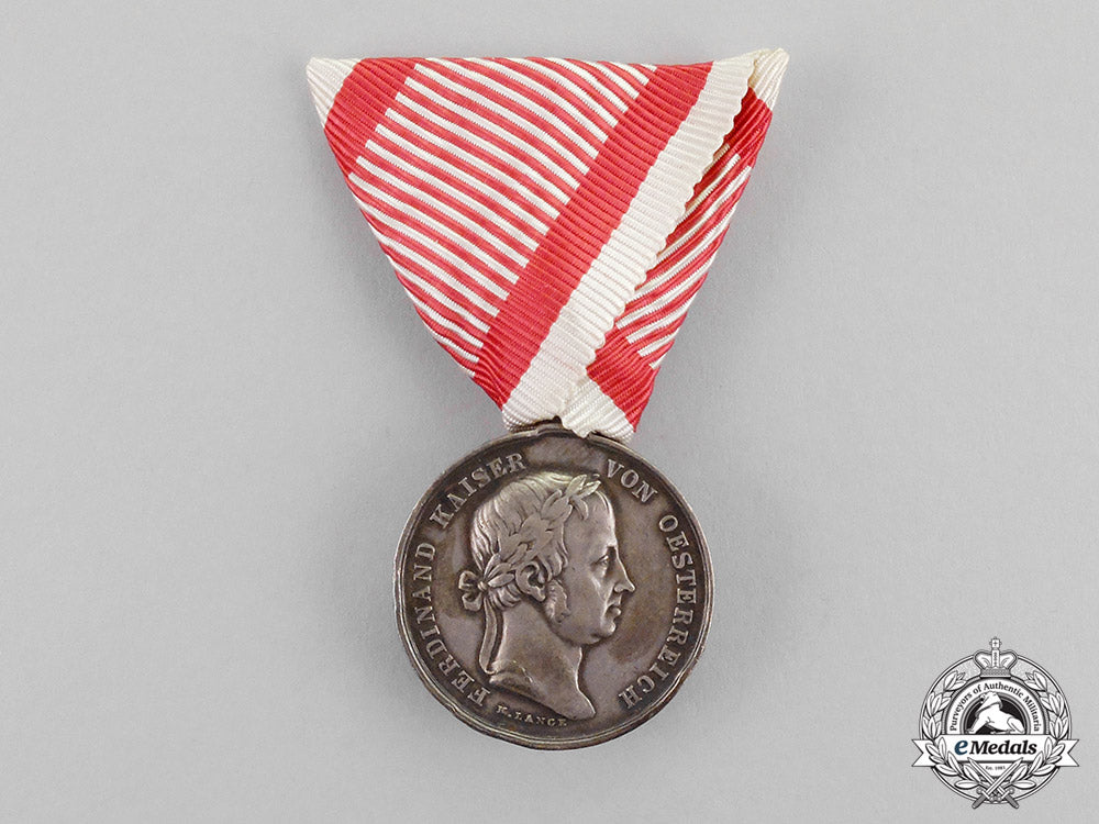 austria,_imperial._a_silver_bravery_medal,_second_class,_c.1848_m17-3422