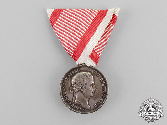 austria,_imperial._a_silver_bravery_medal,_second_class,_c.1848_m17-3422