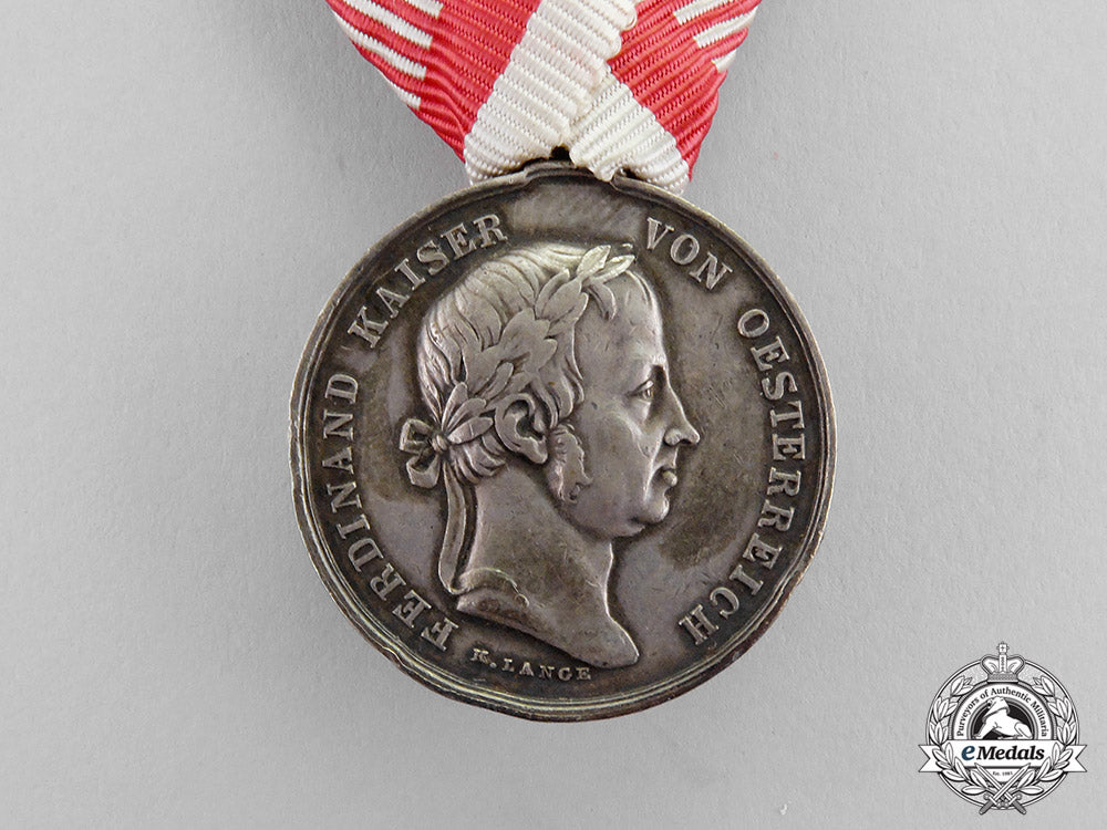 austria,_imperial._a_silver_bravery_medal,_second_class,_c.1848_m17-3423
