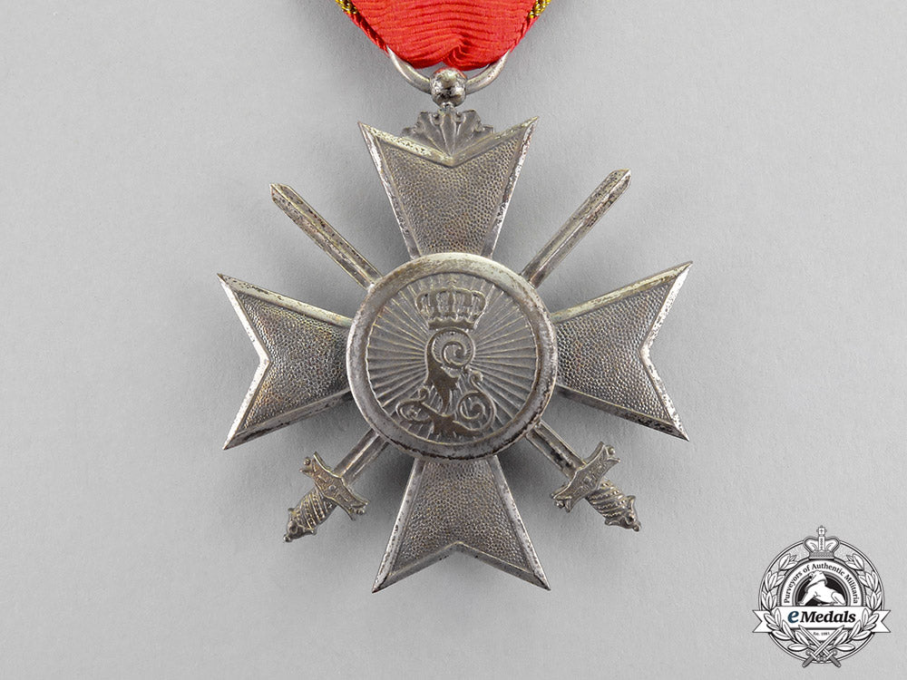 lippe._a_leopold_order_honour_cross,_fourth_class_knight_with_swords,_c.1917_m17-3442