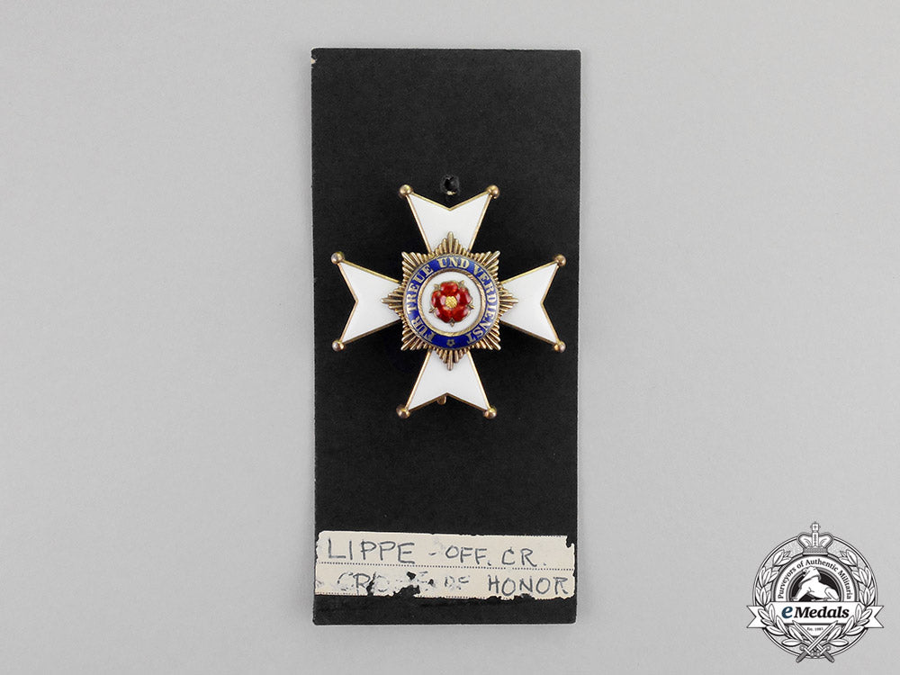 lippe._a_princely_schaumburg-_lippe_houseorder,_officer_cross,_c.1913_m17-3474