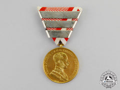 Austria, Imperial. A Golden Bravery Medal, Fourth Award