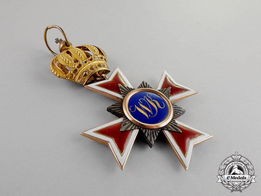 hesse-_kassel._a_house_order_of_the_golden_lion,_commander_cross_in_gold,_c.1845_m17-3773