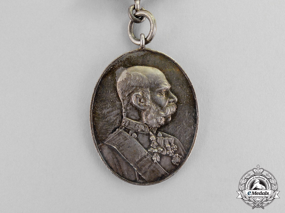 austria,_imperial._a_court_official’s_medal,_silver_grade,_c.1898_m17-3965