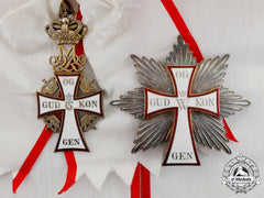 Denmark. An Order Of Dannebrog, 1St Class Grand Cross Set, C.1975