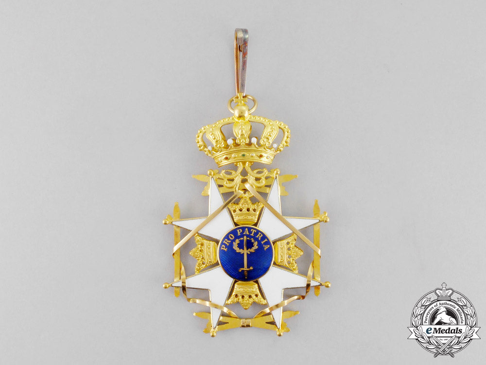 sweden._a_royal_order_of_the_sword_in_gold,_commander_with_ball_finials,_c.1930_m17-448