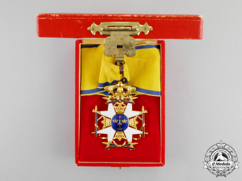 sweden._a_royal_order_of_the_sword_in_gold,_commander_with_ball_finials,_c.1930_m17-452