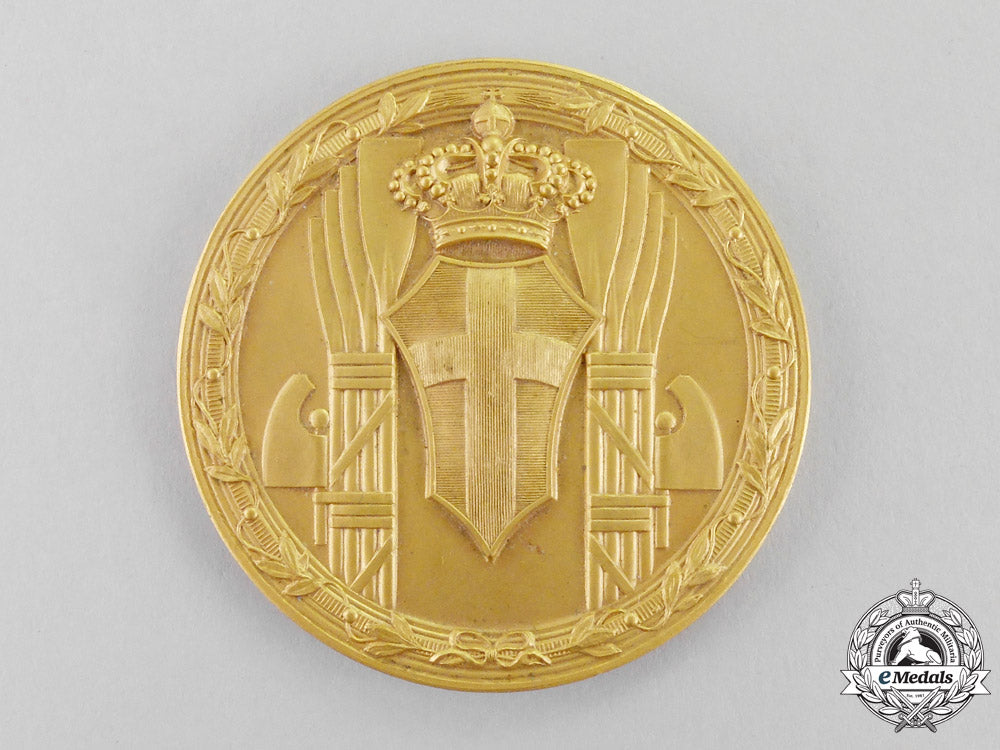 italy._a_rowing_federation_fiftieth_anniversary_commemorative_medal1888-1938,_cased_m17-497