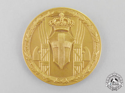 italy._a_rowing_federation_fiftieth_anniversary_commemorative_medal1888-1938,_cased_m17-497
