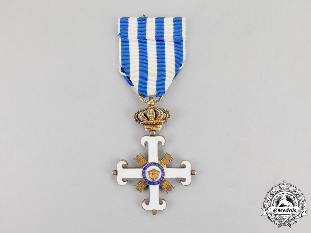 san_marino._a_civil_and_military_equestrian_order_of_saint_marinus,_knight,_c.1920_m17-504