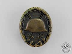 Germany. A Black Grade Wound Badge; Denazified