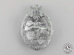 Germany. A Silver Grade Tank Badge By Steinhauer & Lück