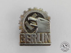 Germany. A 1937 Kdf (Strength Through Joy) Trip To The Radio Broadcasting Exhibition Badge