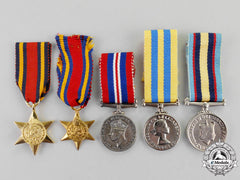 Canada. A Lot Of Five Miniature Medals