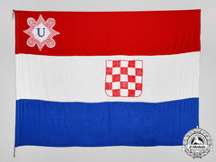 Croatia. A Historically Important Independent State Of Croatia State Flag, 1941-45