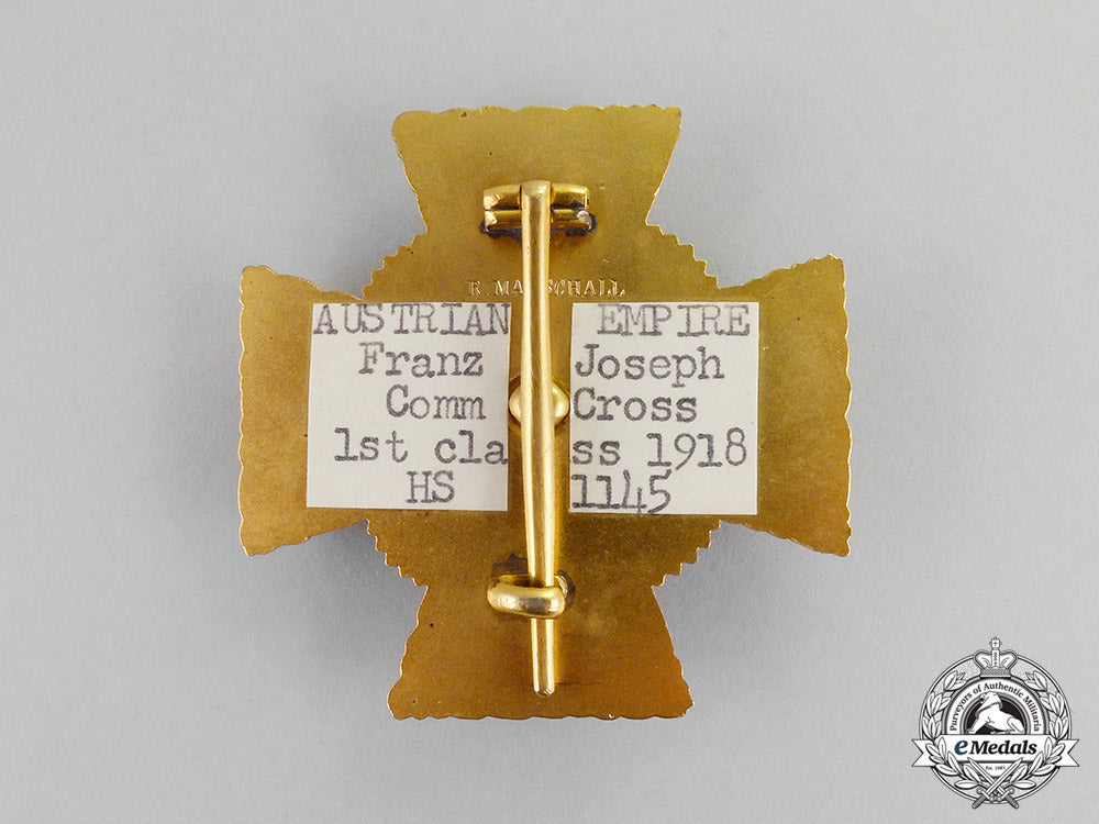 austria,_imperial._a_franz_josef“_weiland”_cross;_i_class,_c.1918_m18-0044