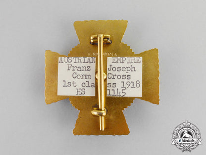 austria,_imperial._a_franz_josef“_weiland”_cross;_i_class,_c.1918_m18-0044