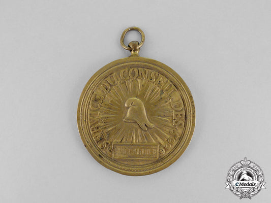 france,_constitutional_monarchy._a_service_of_the_council_of_five_hundred_medal,_c.1795_m18-0129