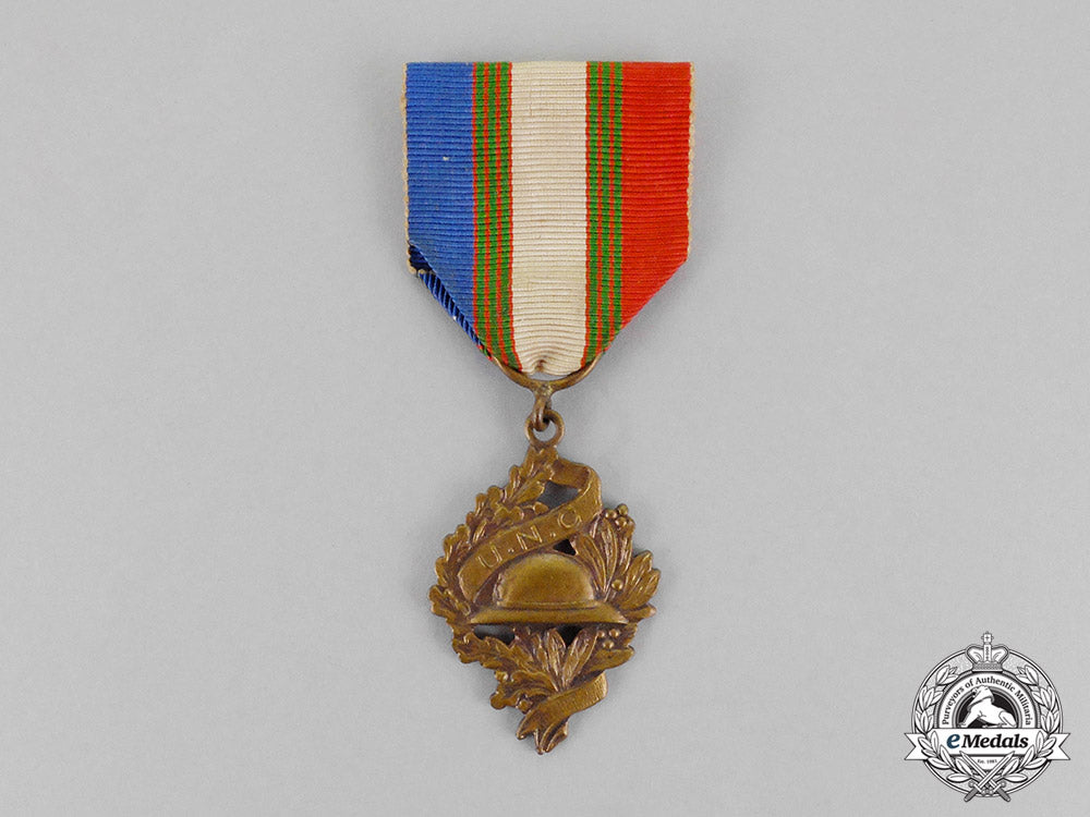 france,_republic._a_national_combatants_union_medal,_c.1919_m18-0146