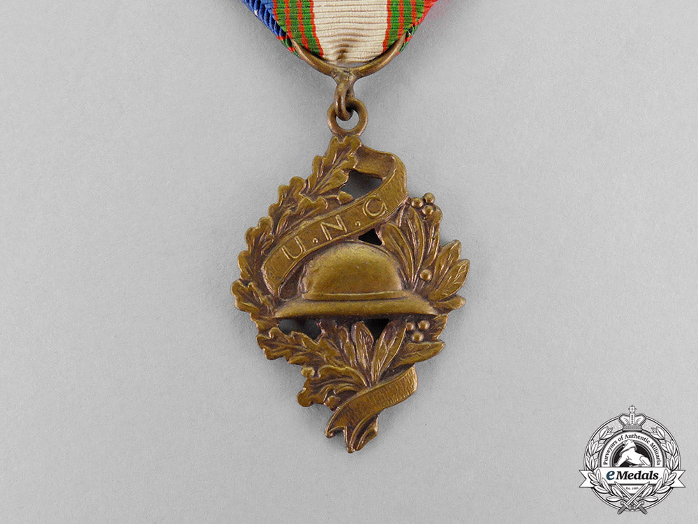 france,_republic._a_national_combatants_union_medal,_c.1919_m18-0147