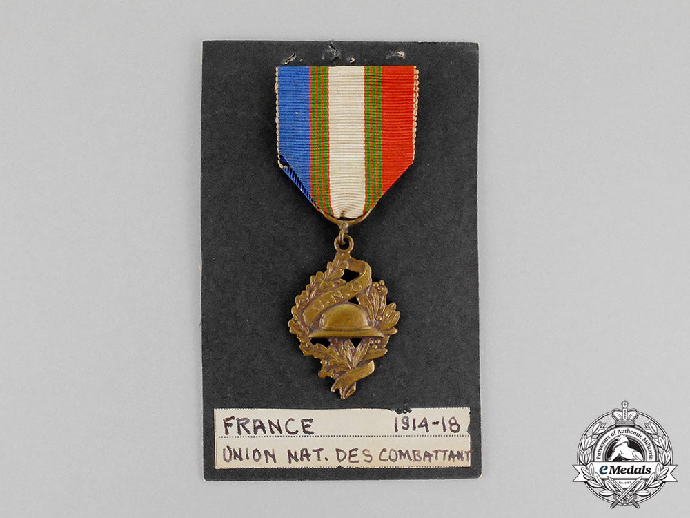 france,_republic._a_national_combatants_union_medal,_c.1919_m18-0152