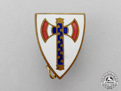 France. A Marshal Philippe Pétain Vichy Partisan's Badge, C.1942