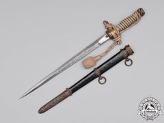 Yugoslavia, Kingdom. A Naval Officer’s Dagger; Etched With Portepee, C.1939