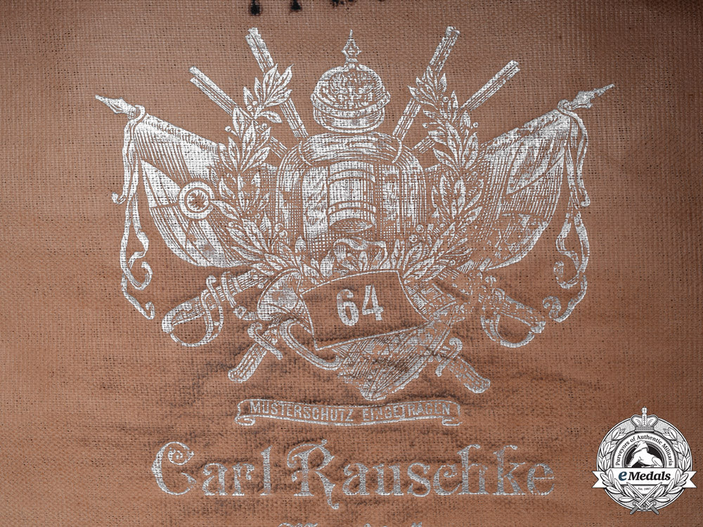 prussia._a_regiment64,11_th_komp._visor_by_carl_rauschke,_named,_c.1915_m18-0533