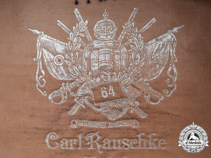 prussia._a_regiment64,11_th_komp._visor_by_carl_rauschke,_named,_c.1915_m18-0533