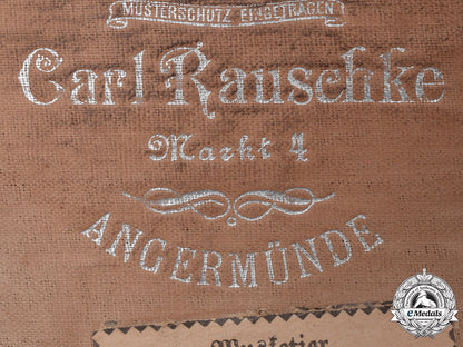 prussia._a_regiment64,11_th_komp._visor_by_carl_rauschke,_named,_c.1915_m18-0534