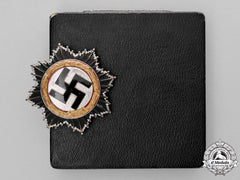Germany. A German Cross In Gold By Godet To Luftwaffe Minesweeper Fritz Goebel