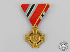 Romania, Kingdom. A Medal For Military Virtue,1St Class, Gold Grade, C.1915