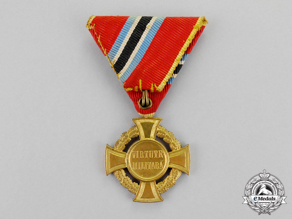 romania,_kingdom._a_medal_for_military_virtue,1_st_class,_gold_grade,_c.1915_m18-0556